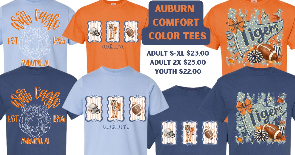 Auburn DTF Tees