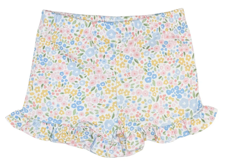 Girls ruffle shorts
