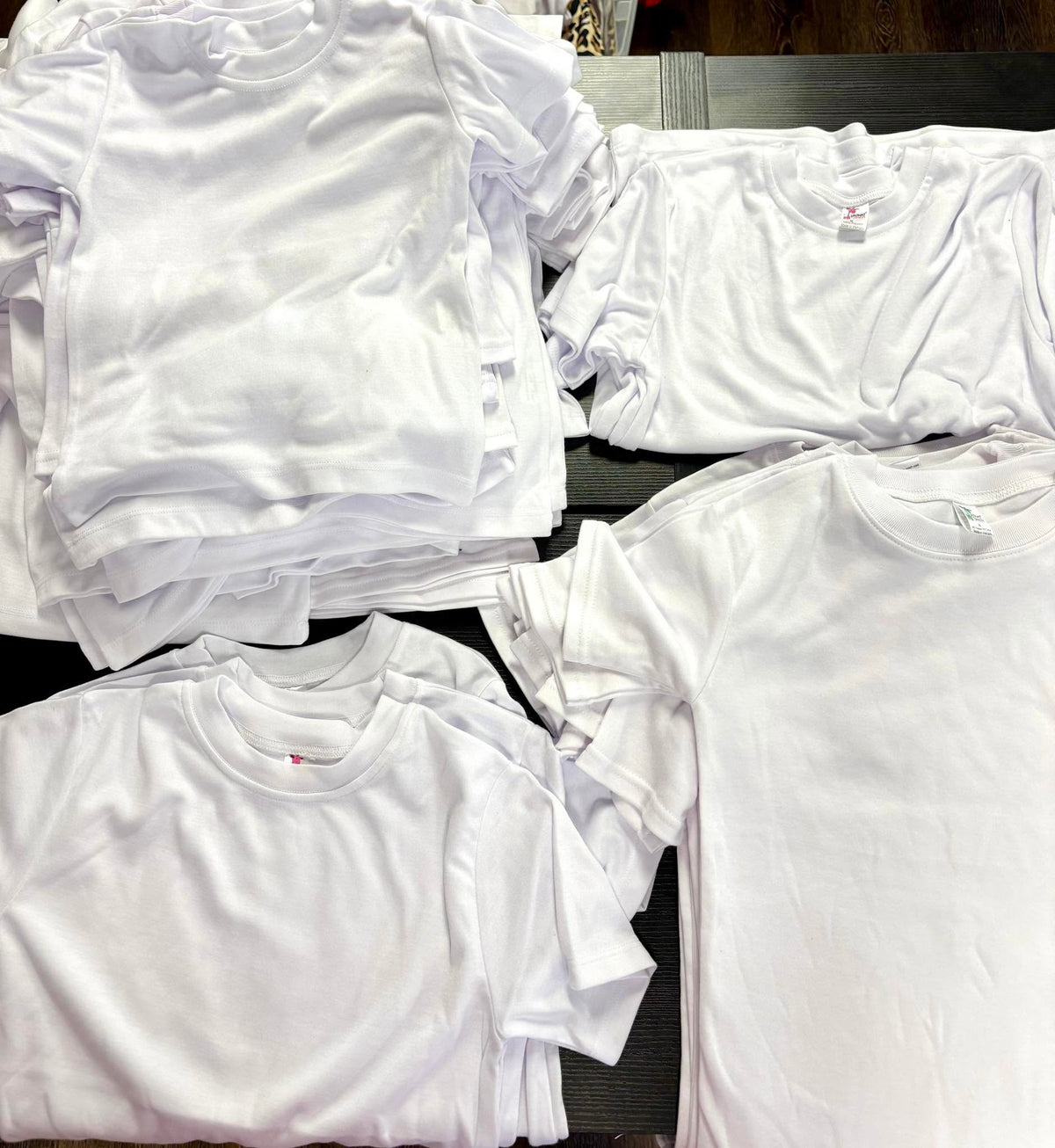 polyester tees