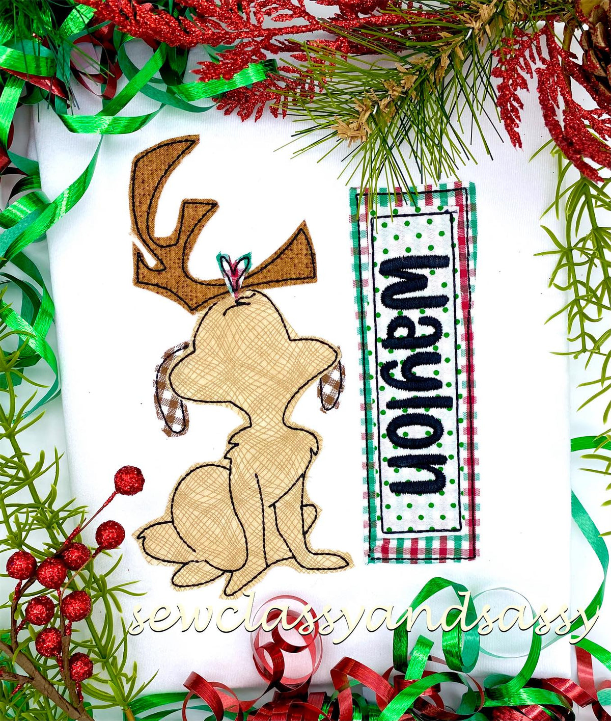 Christmas Grouch Dog Tee