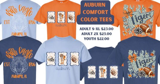 Auburn DTF Tees