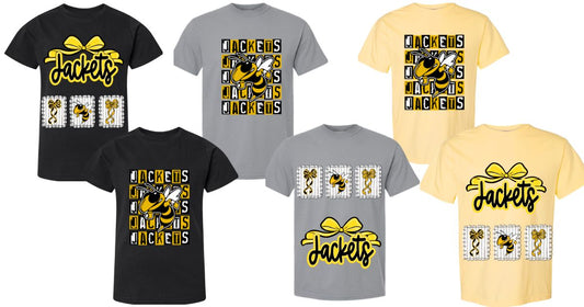 Jackets color tees