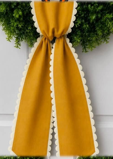 Wreath Sash