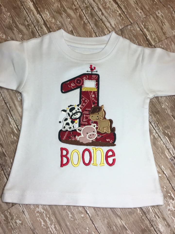 Boys birthday tees