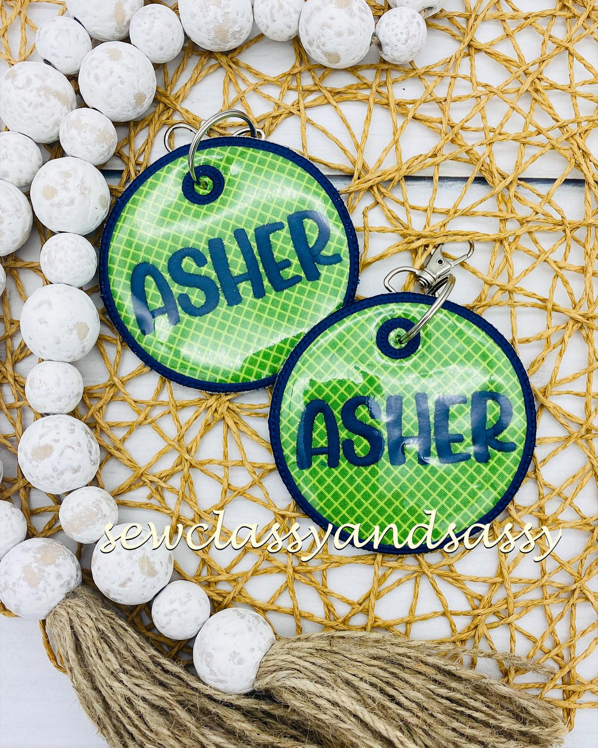 Bag Tags and Ornaments