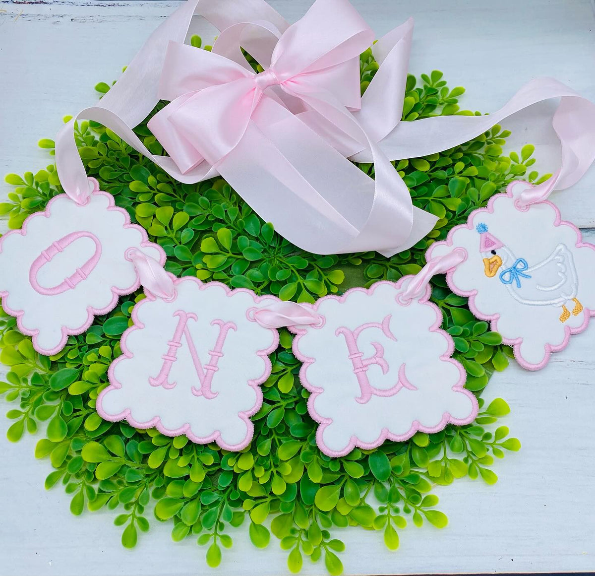 Birthday Banner and Cake Toppers