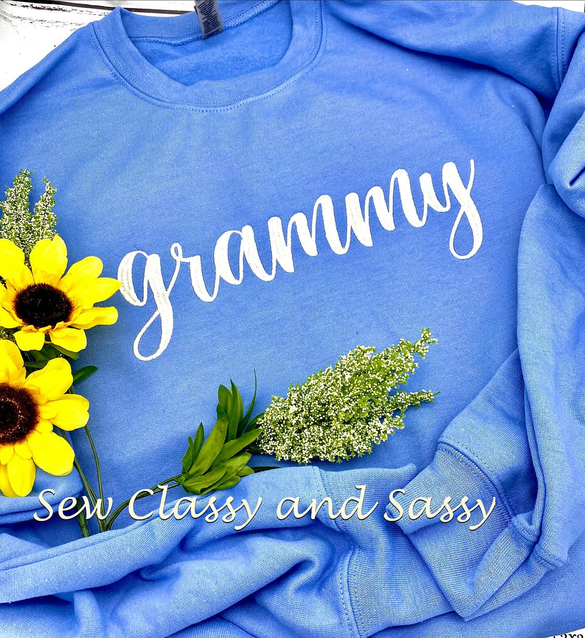 Embroidery name sweatshirts