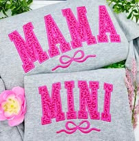 Mama and Mini shirts