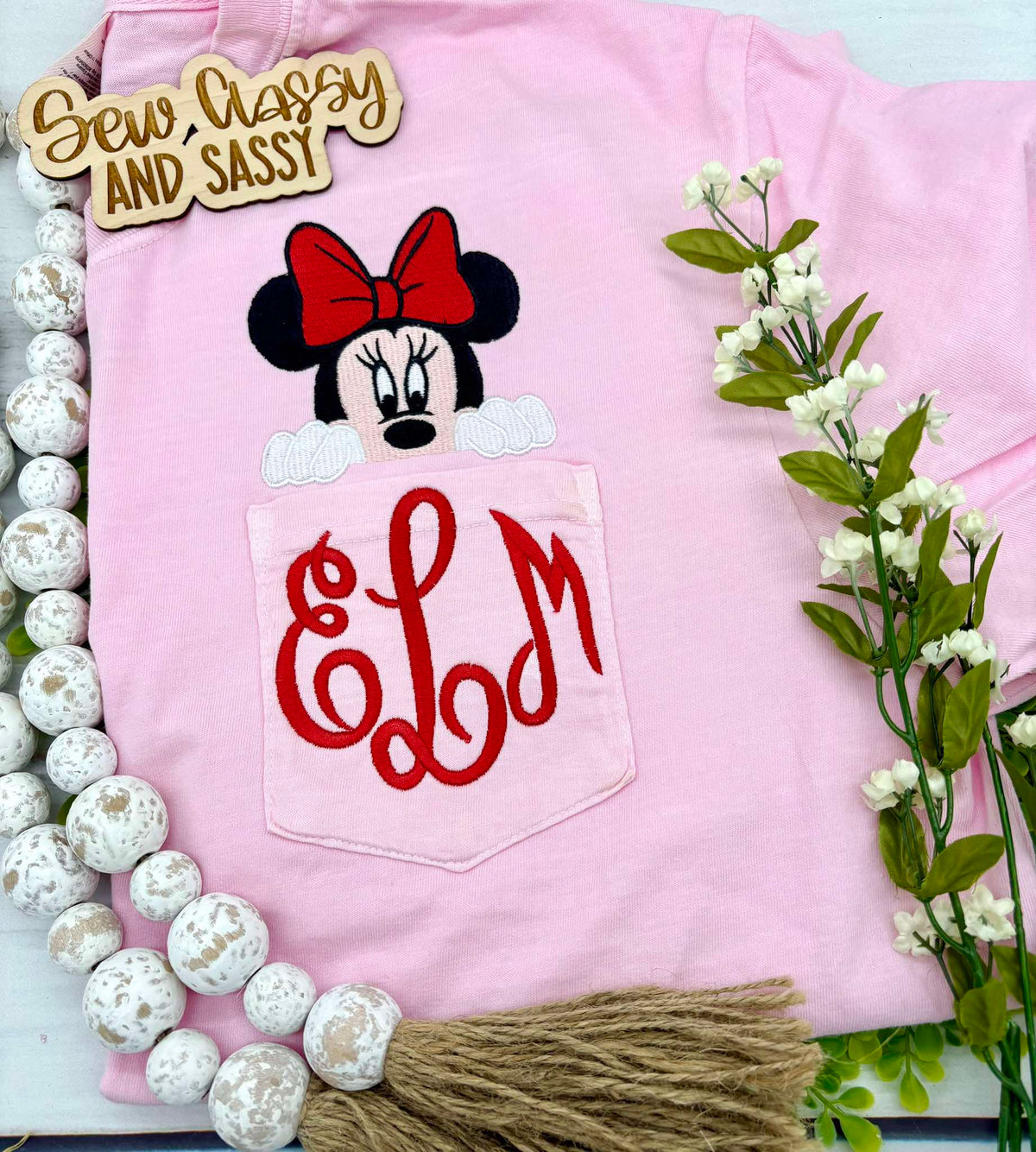 Adult Mouse friends pocket tee