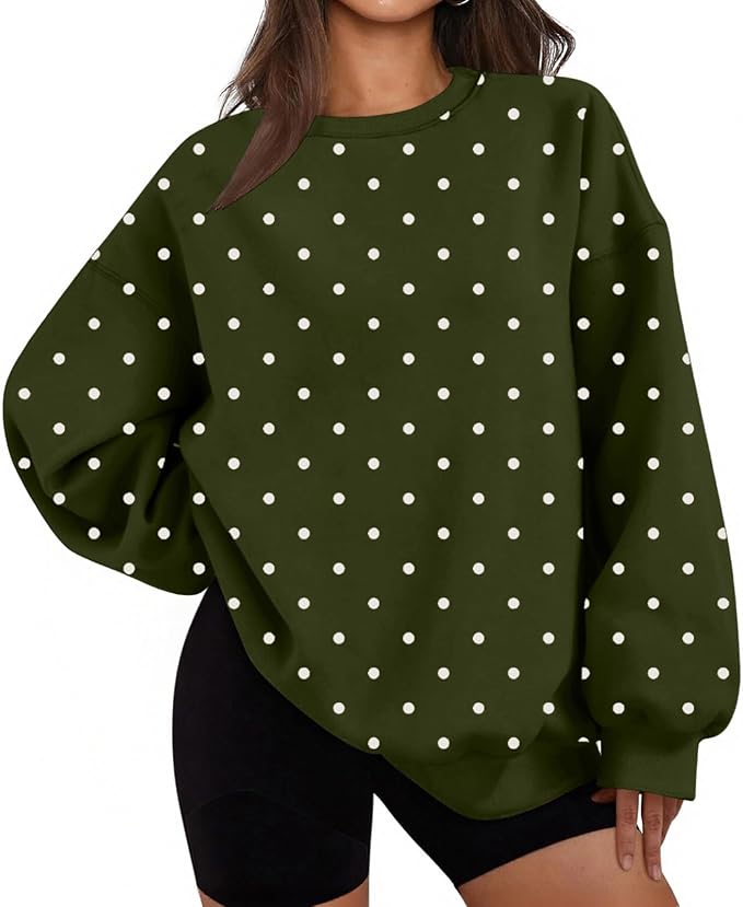 polka dot sweatshirts