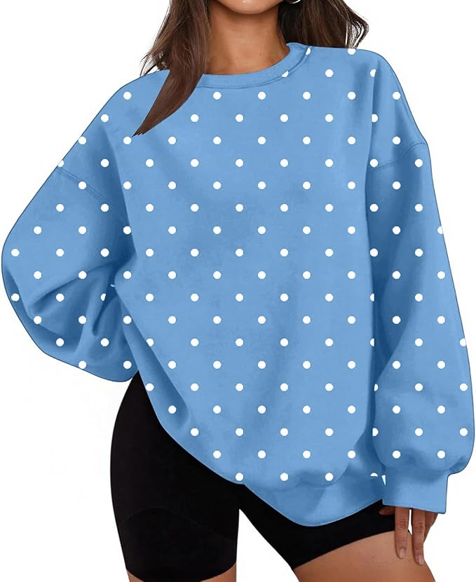 polka dot sweatshirts