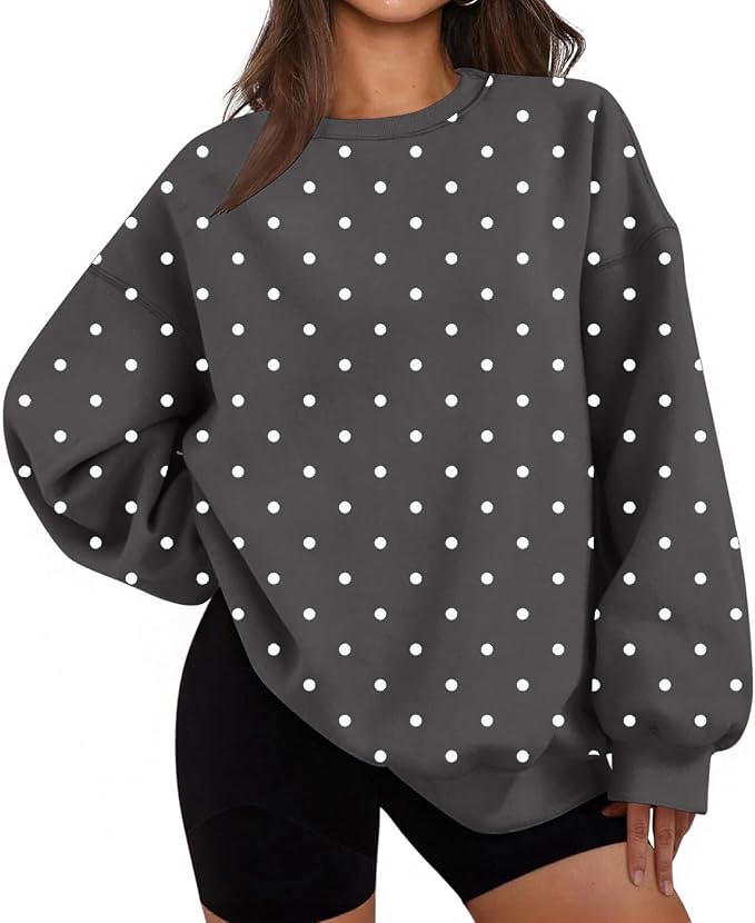 polka dot sweatshirts