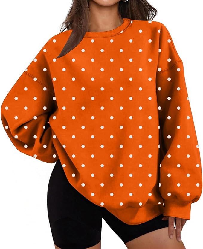 polka dot sweatshirts