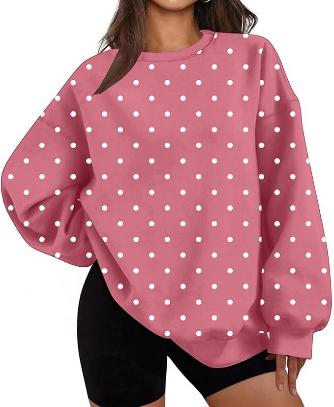 polka dot sweatshirts