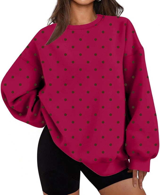 polka dot sweatshirts