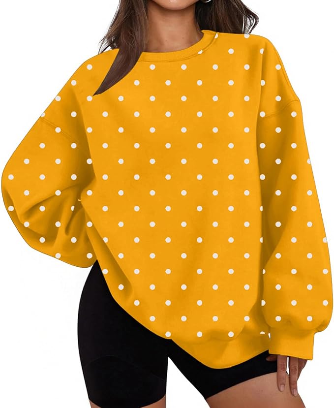 polka dot sweatshirts