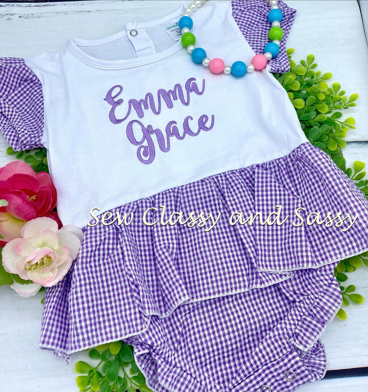 Short Sleeve rompers and Bubbles