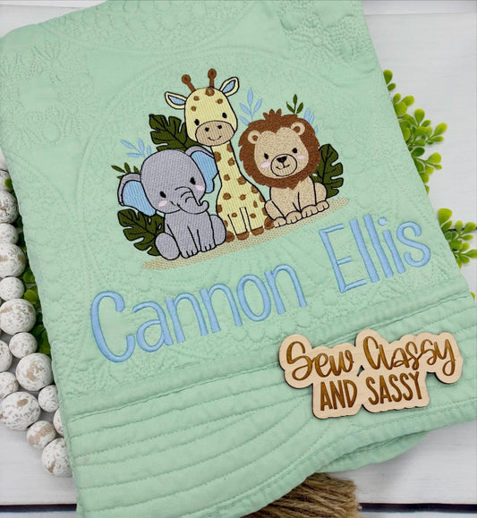 Heirloom Baby quilts