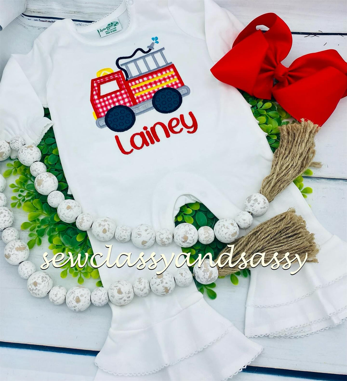 Long sleeve romper