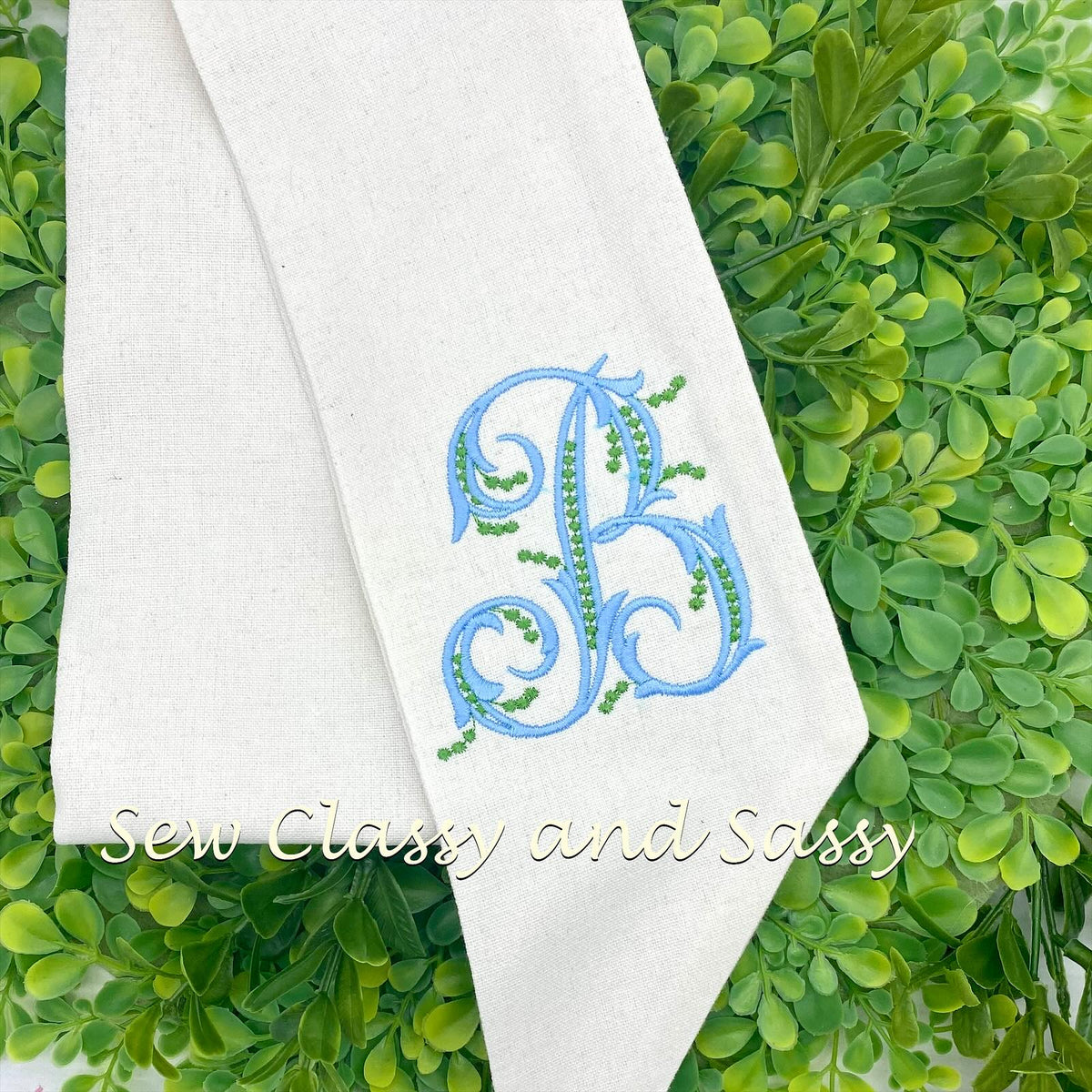Wreath Sash