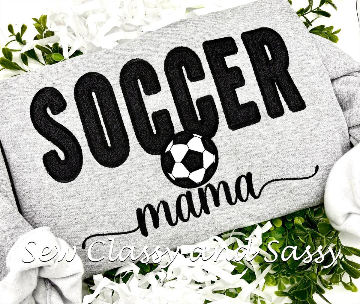 Soccer theme sweatshirts