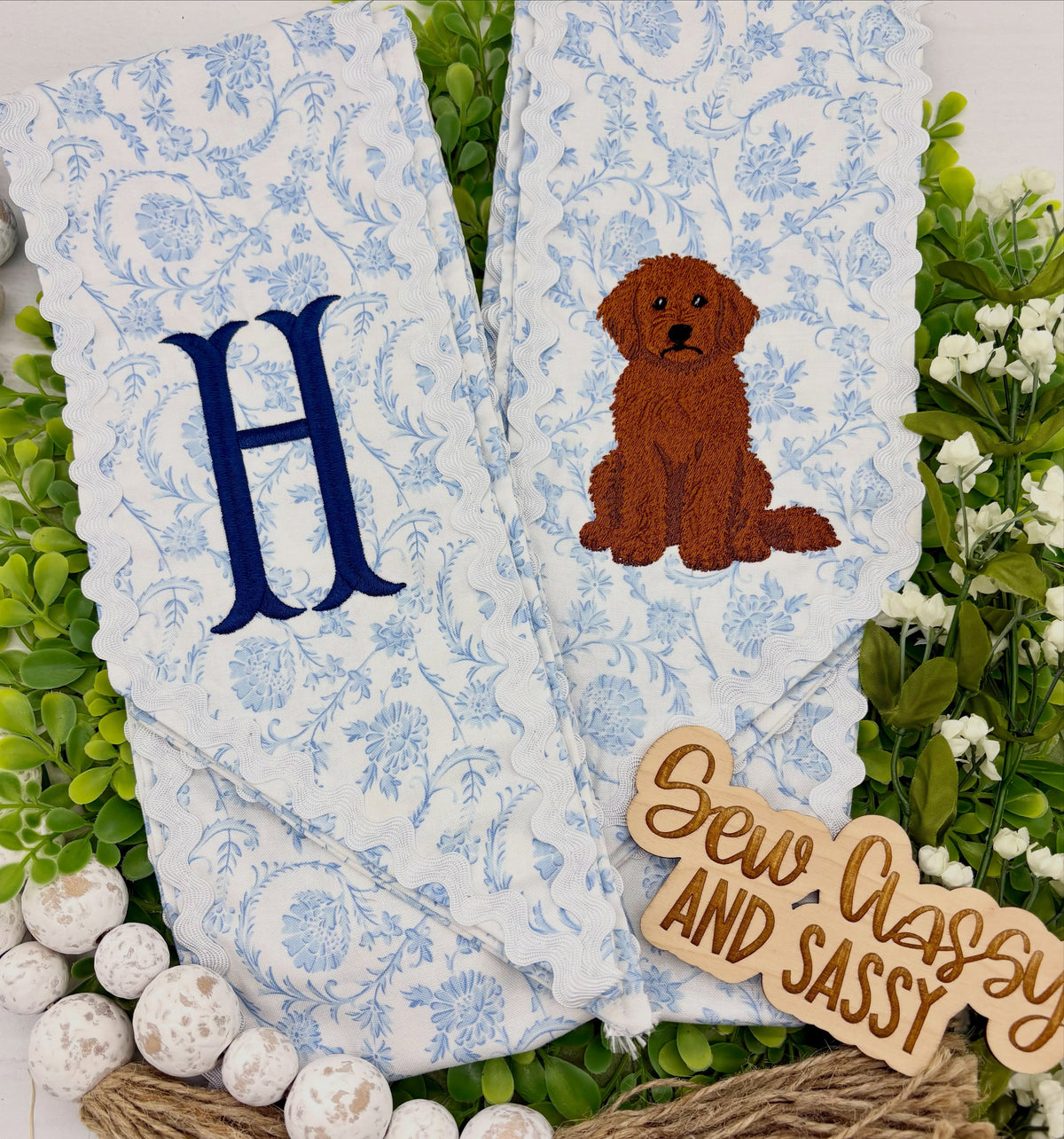 Wreath Sash